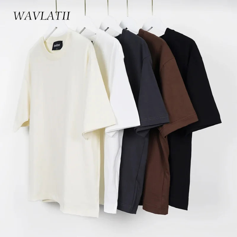 100% Cotton Loose Short Sleeve T-Shirt - Men & Women