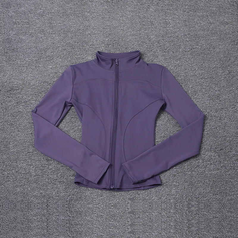 Women's Long Sleeve Yoga & Gym Training Sport Jacket
