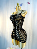 Fishnet Beach Cover-Up Dress – Women's Hollow Out Swimwear