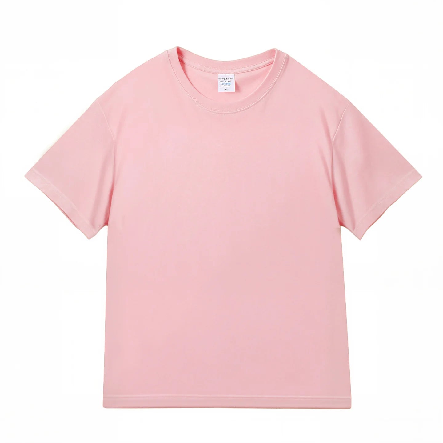 100% Cotton Loose Short Sleeve T-Shirt - Men & Women