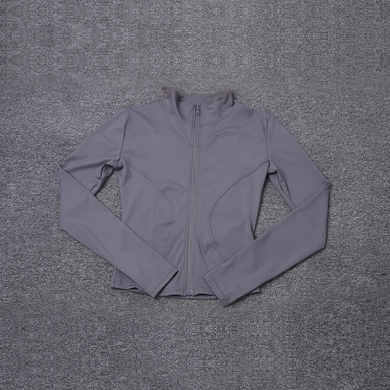 Women's Long Sleeve Yoga & Gym Training Sport Jacket