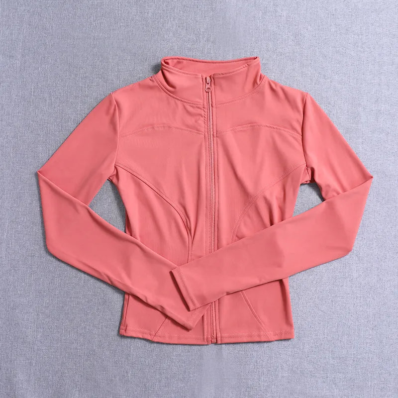 Women's Long Sleeve Yoga & Gym Training Sport Jacket