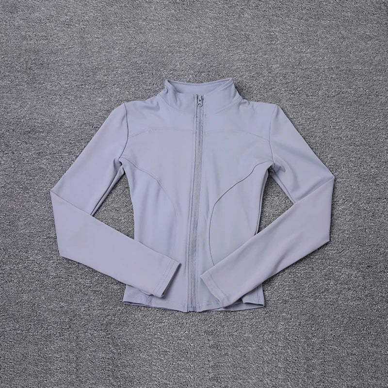 Women's Long Sleeve Yoga & Gym Training Sport Jacket