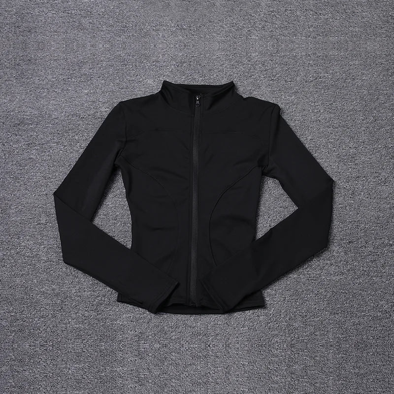 Women's Long Sleeve Yoga & Gym Training Sport Jacket