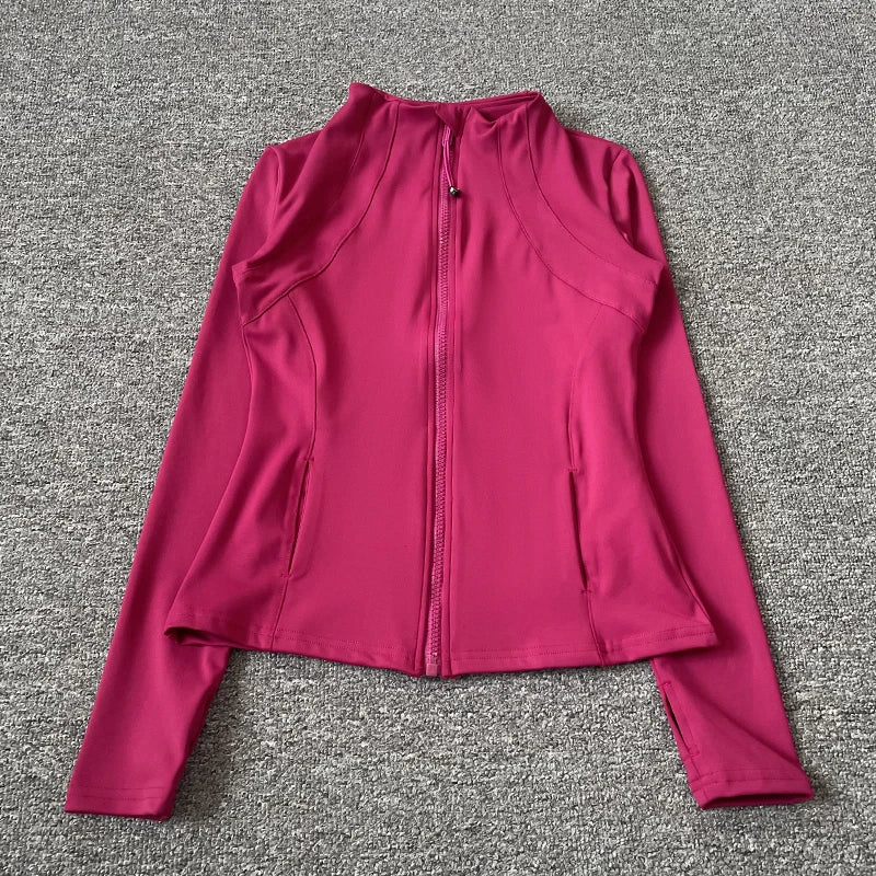 Quick Dry Slim-Fit Yoga & Running Jacket for Women