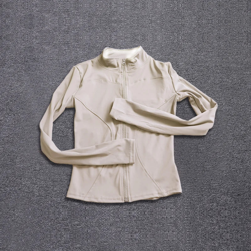 Women's Long Sleeve Yoga & Gym Training Sport Jacket