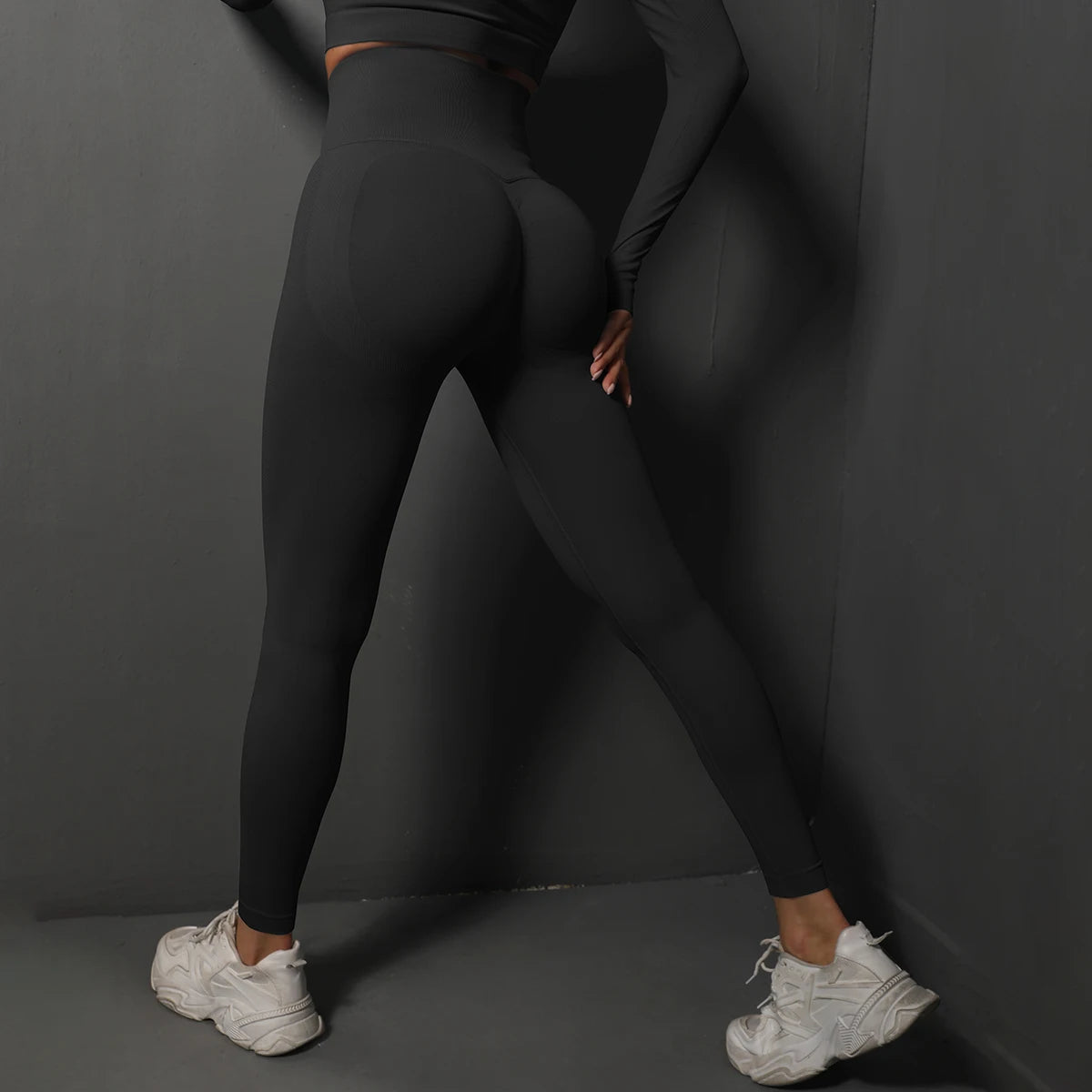 Seamless High Waist Booty Lifting Yoga Leggings for Women