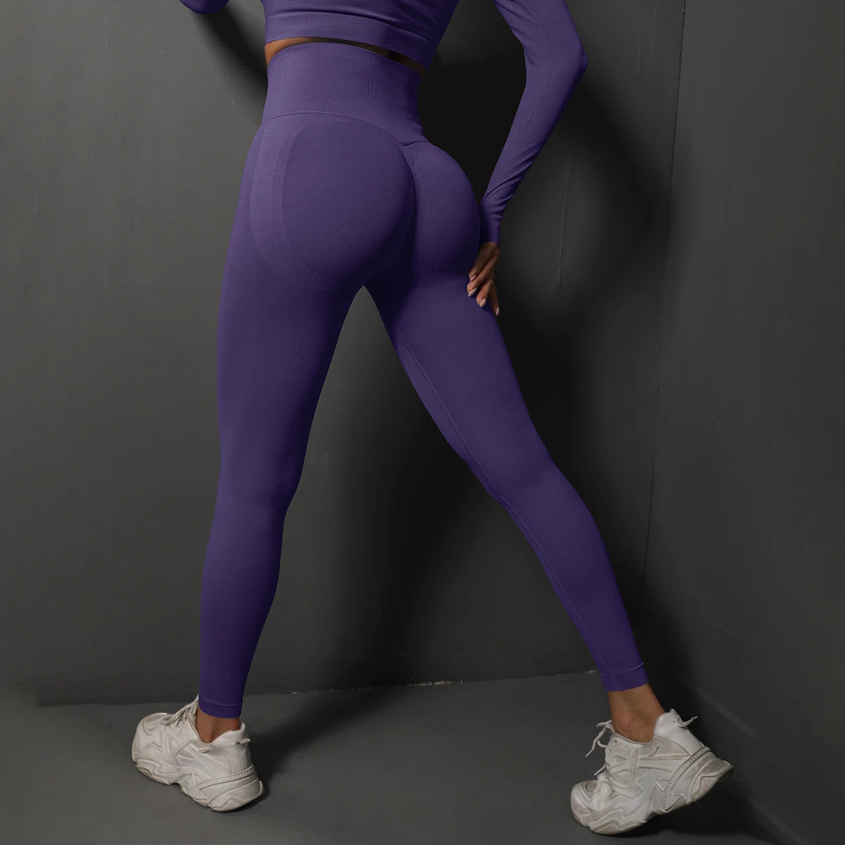 Seamless High Waist Booty Lifting Yoga Leggings for Women