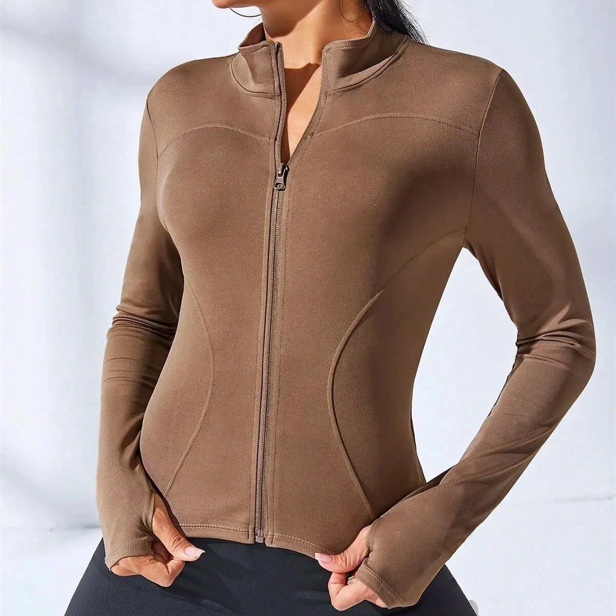 Women's Slimming Zipper Yoga Sports Jacket