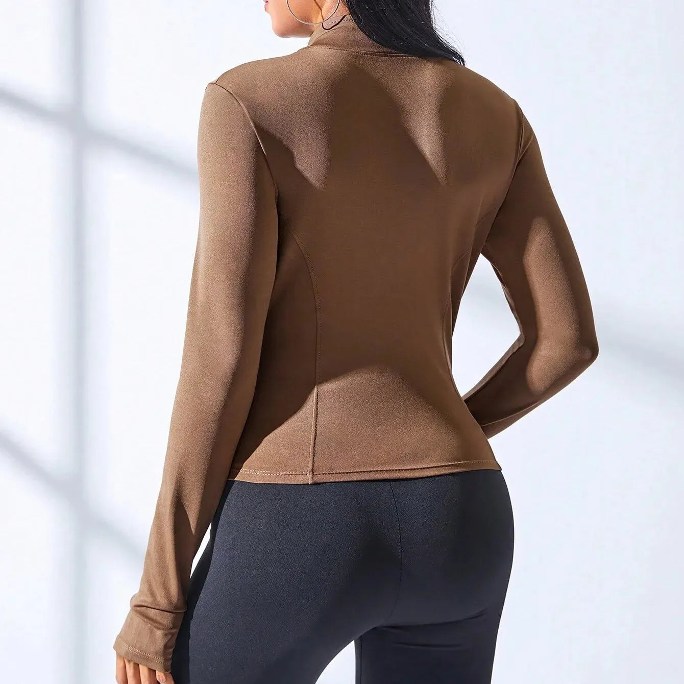 Women's Slimming Zipper Yoga Sports Jacket